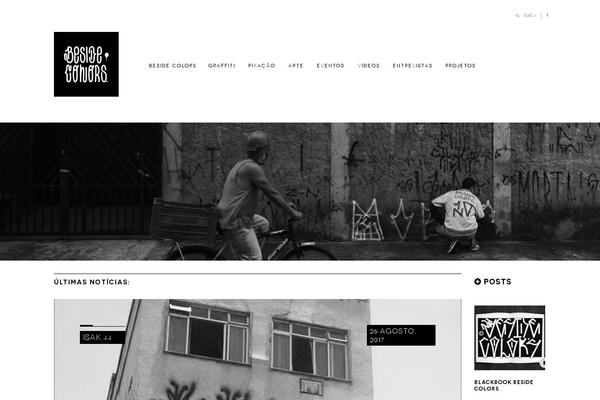 Oblivion theme site design template sample