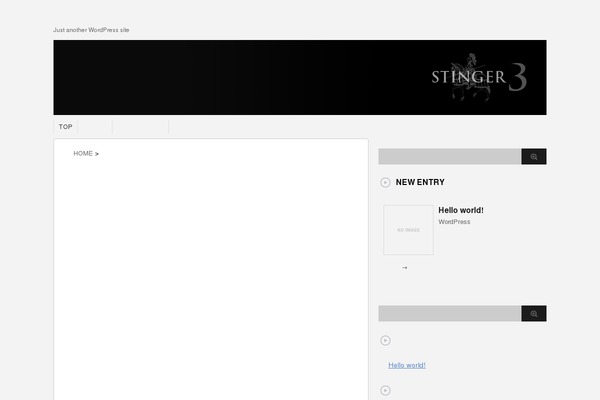 Stinger3ver20140327 theme site design template sample