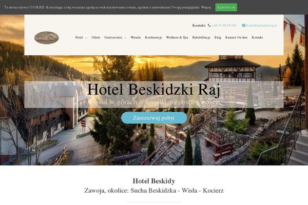 Altitude theme site design template sample
