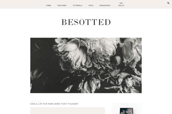 Site using Pinterest Pinboard Widget plugin