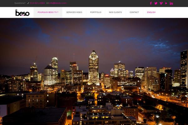 BeTheme theme site design template sample