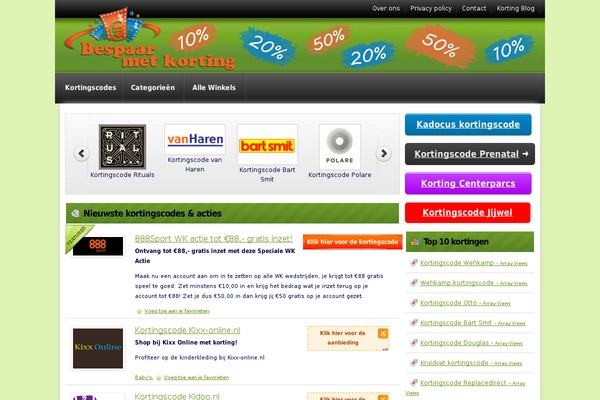 Couponpress theme site design template sample