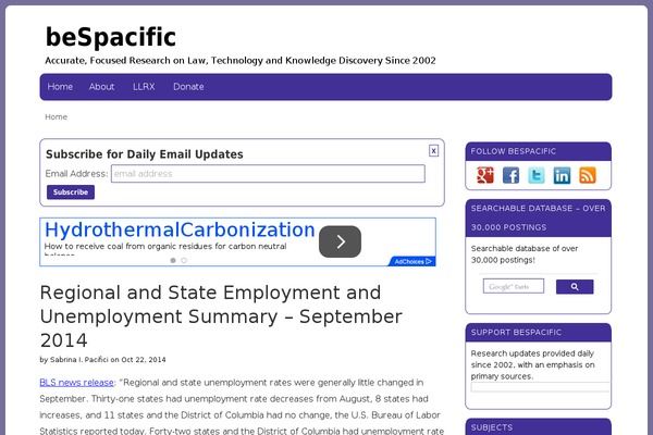 Site using tinyCoffee plugin