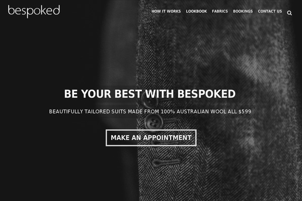 IMPACT theme site design template sample