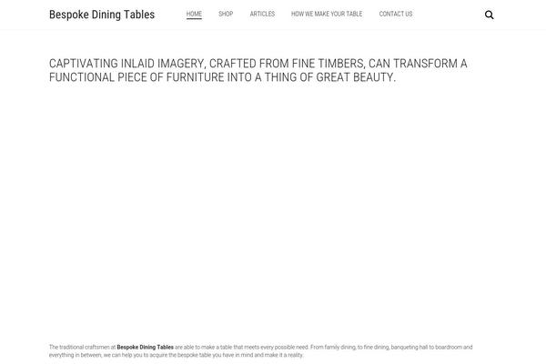 bespokediningtables.com site used Aurum