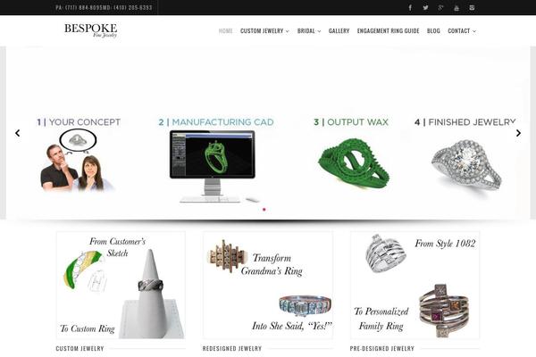 Sonata theme site design template sample