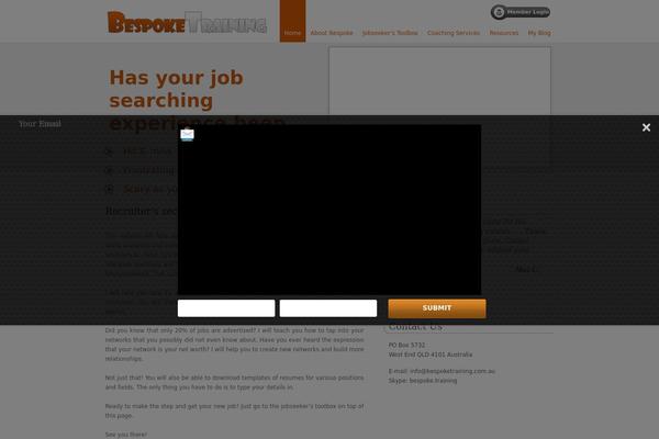 bespoketraining.com.au site used Bespoke