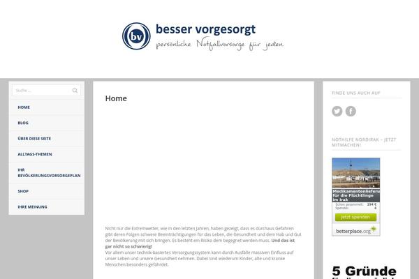 besser-vorgesorgt.info site used Tatami