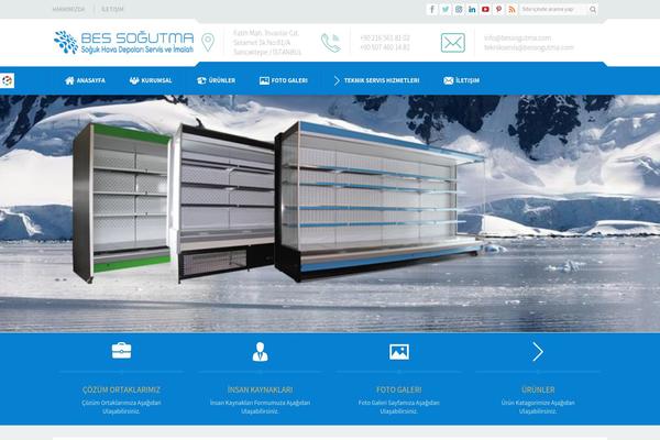 Yakamoz theme site design template sample