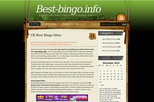 Hanging theme site design template sample