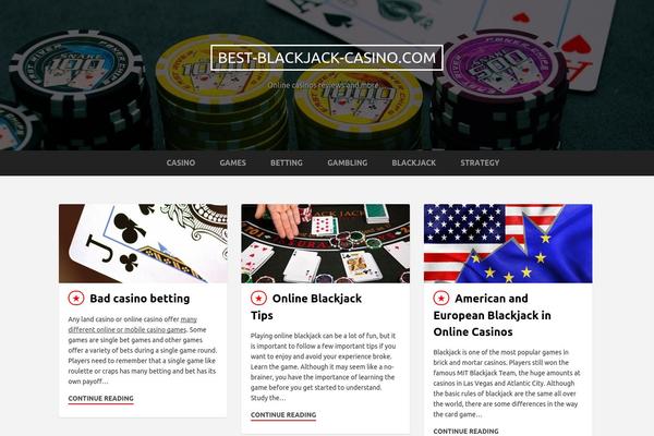 Griffin theme site design template sample