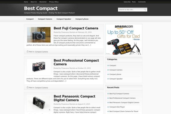 Bigfoot theme site design template sample