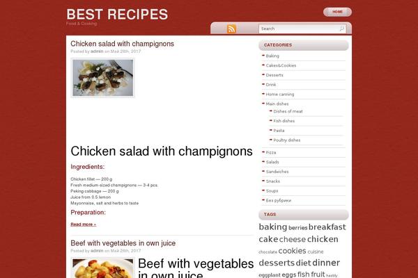 best-cooking.biz site used Promeni