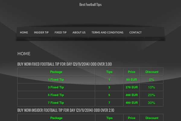 best-football-tips1x2.com site used Gamers