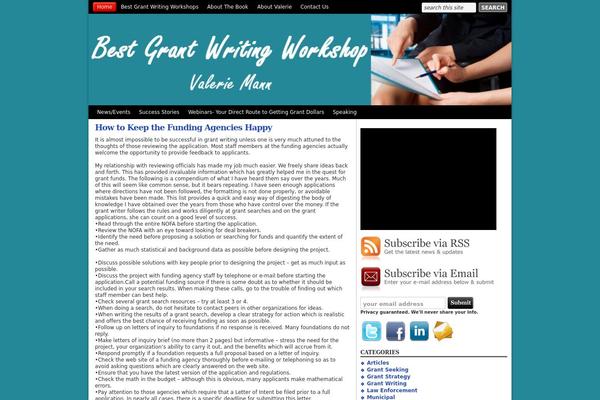 best-grant-writing-workshop.com site used Wpdreamtheme30