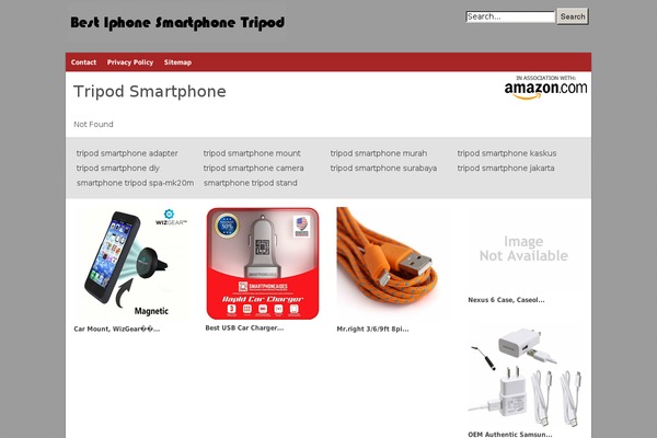 Site using Amzn plugin