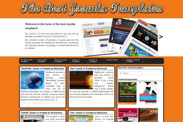 best-joomla-templates.com site used F8 Lite