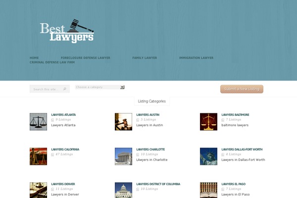 eList theme site design template sample