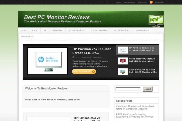 Proreview theme site design template sample