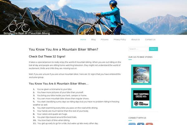 Site using Simple Follow Me Social Buttons Widget plugin