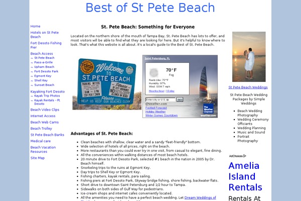 best-of-st-pete-beach.com site used Thesis 1.8.6