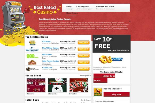 best-rated-casino.com site used Brctheme