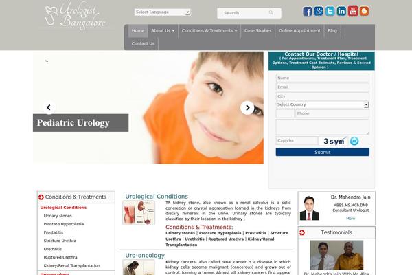 Site using Anvita_contact_form plugin
