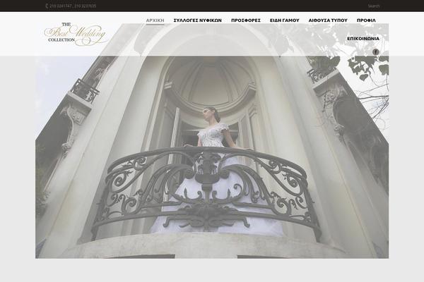 Armada theme site design template sample