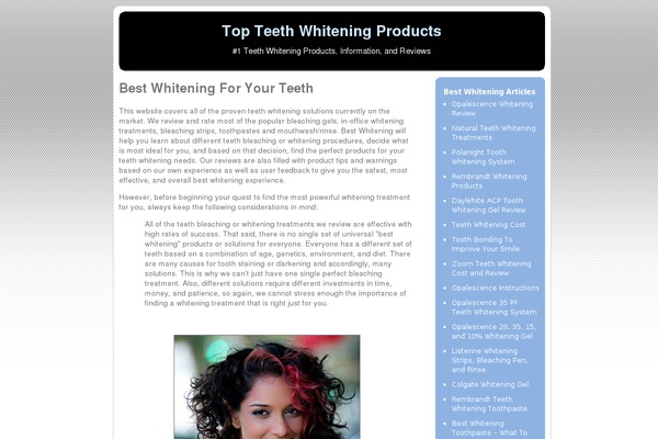 best-whitening.com site used Ce4-beta8
