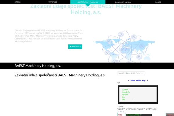 WP HeadR theme site design template sample