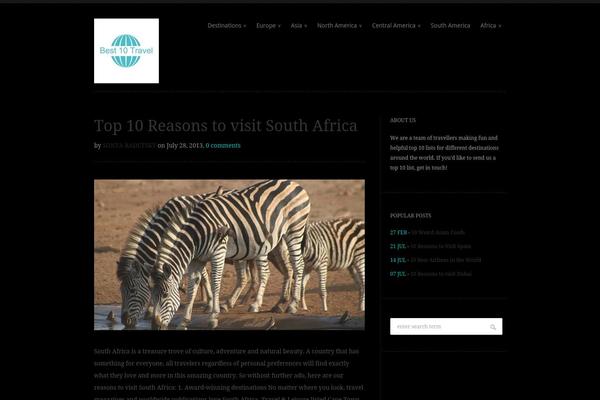 Truly Minimal theme site design template sample