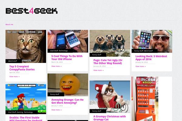 Gridly theme site design template sample