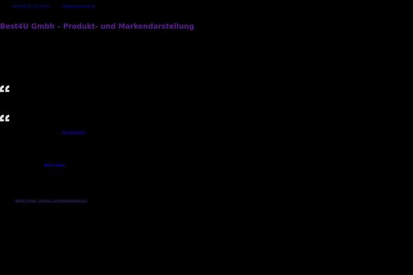 Total theme site design template sample