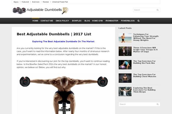 bestadjustabledumbbellsreviews.net site used Rehub-things