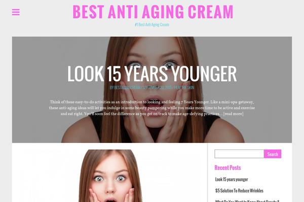 bestagingcream.com site used Wp Contented