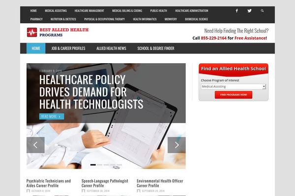 PRESSO theme site design template sample
