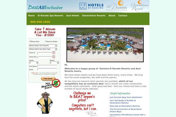 Default theme site design template sample