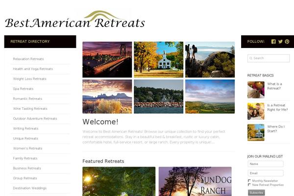 Hueman Child theme site design template sample