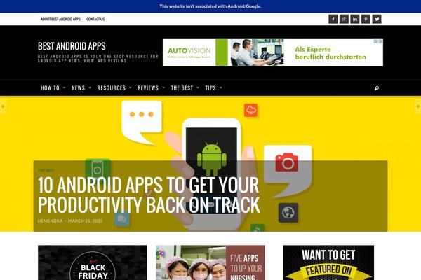 BLACKMAG theme site design template sample