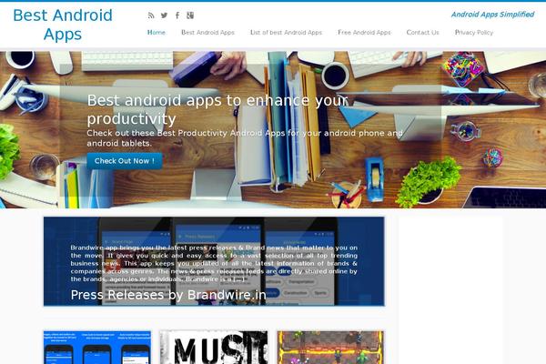 Customizr theme site design template sample