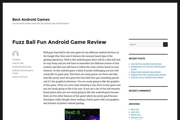 bestandroidgames.net site used Represent