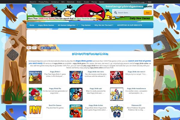 bestangrybirdgames.com site used Durus-premium