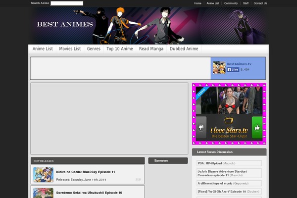 bestanime WordPress theme, websites list used bestanime theme bestanime theme websites examples
