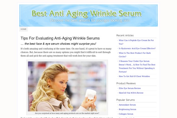 Prose theme site design template sample