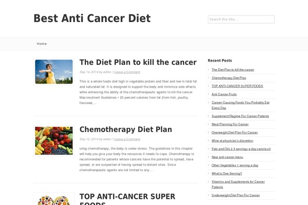 bestanticancerdiet.com site used Aselia