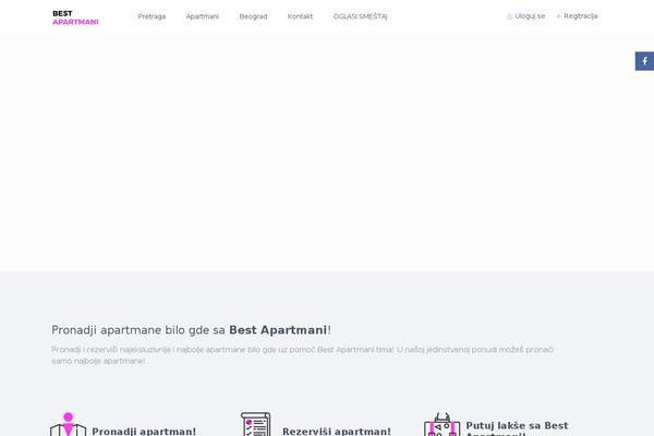 Wprentals theme site design template sample