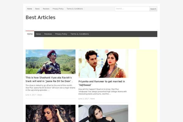 Site using Newsplus-shortcodes plugin