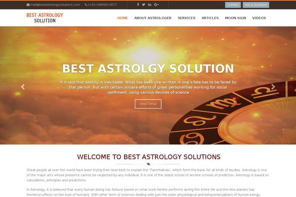 bestastrologysolutions.com site used Bestastrologysolutions