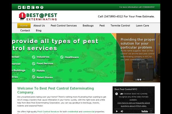 Site using WPFront Scroll Top plugin