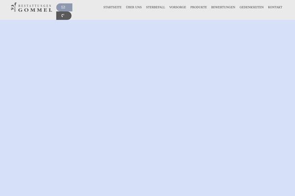 Site using SP Header image slider plugin